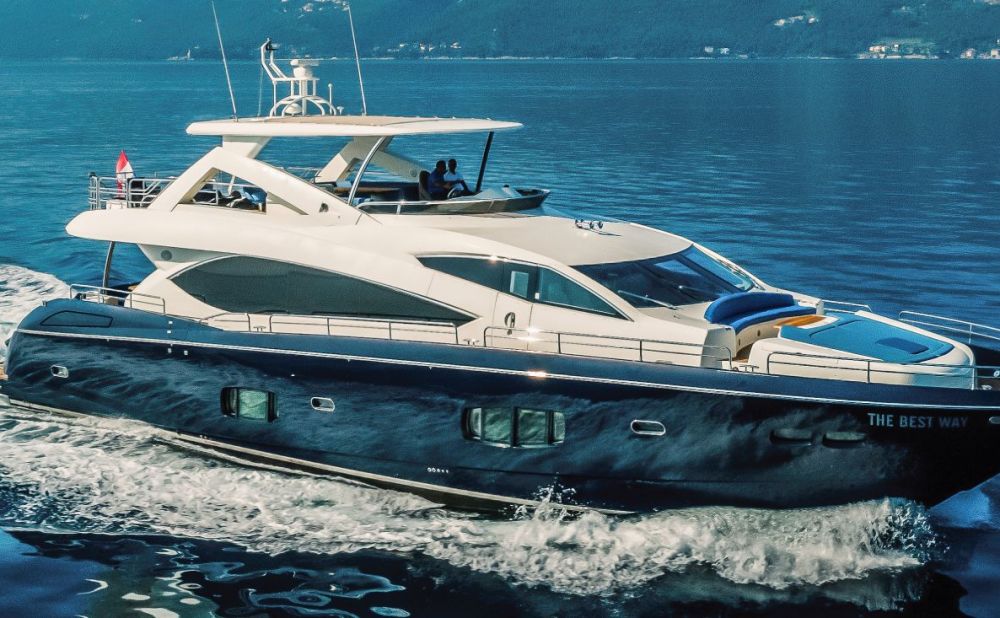 SUNSEEKER YACHT 86 „THE BEST WAY“