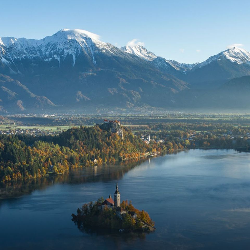 Bled, Ljubljana, and a Helicopter Tour